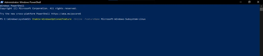 wsl-enabling-feature