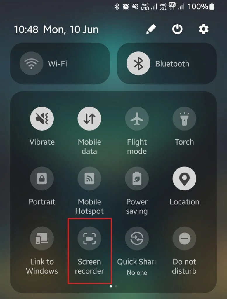 screen recording